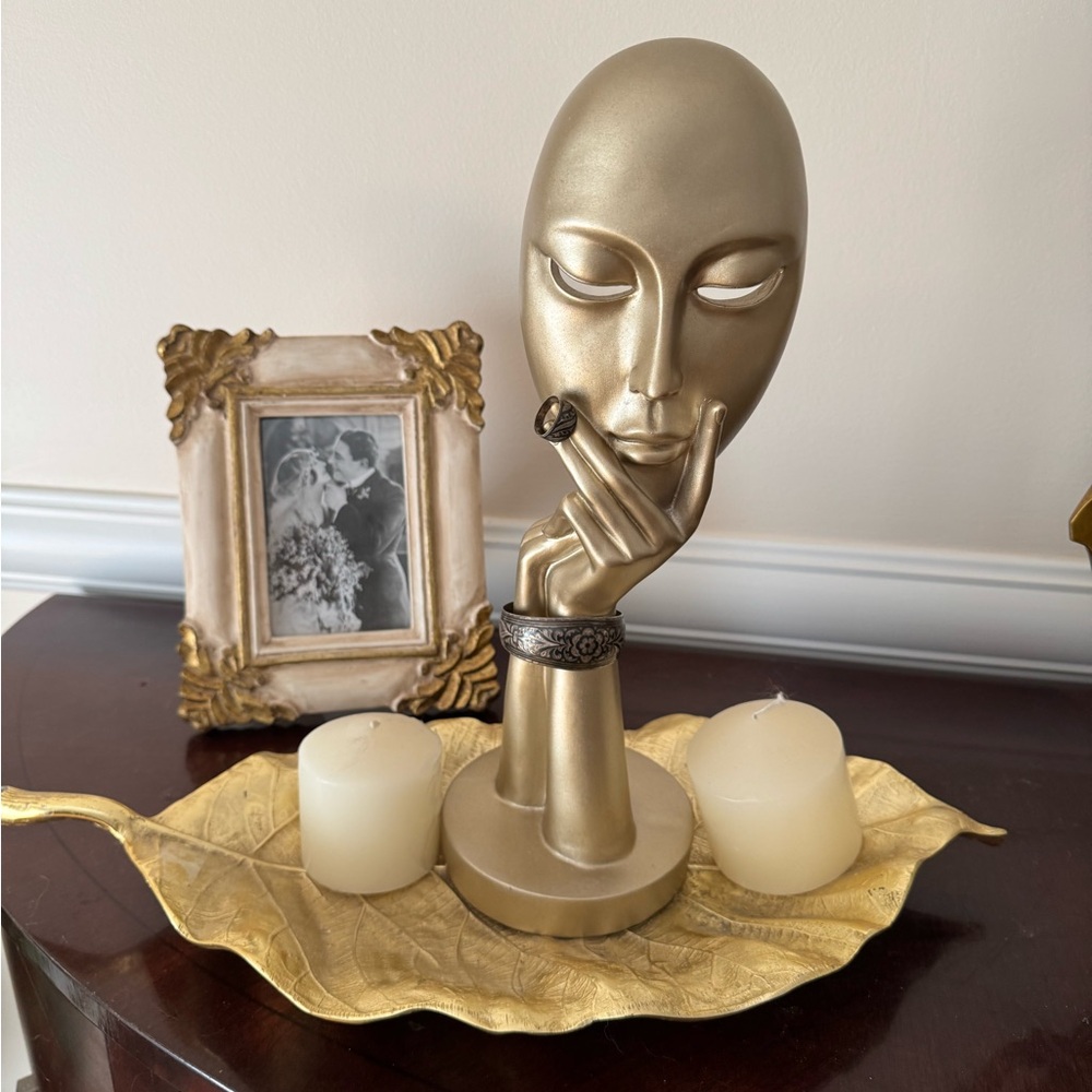 100% Authentic Russian Jewelry Ring & Bracelet Set